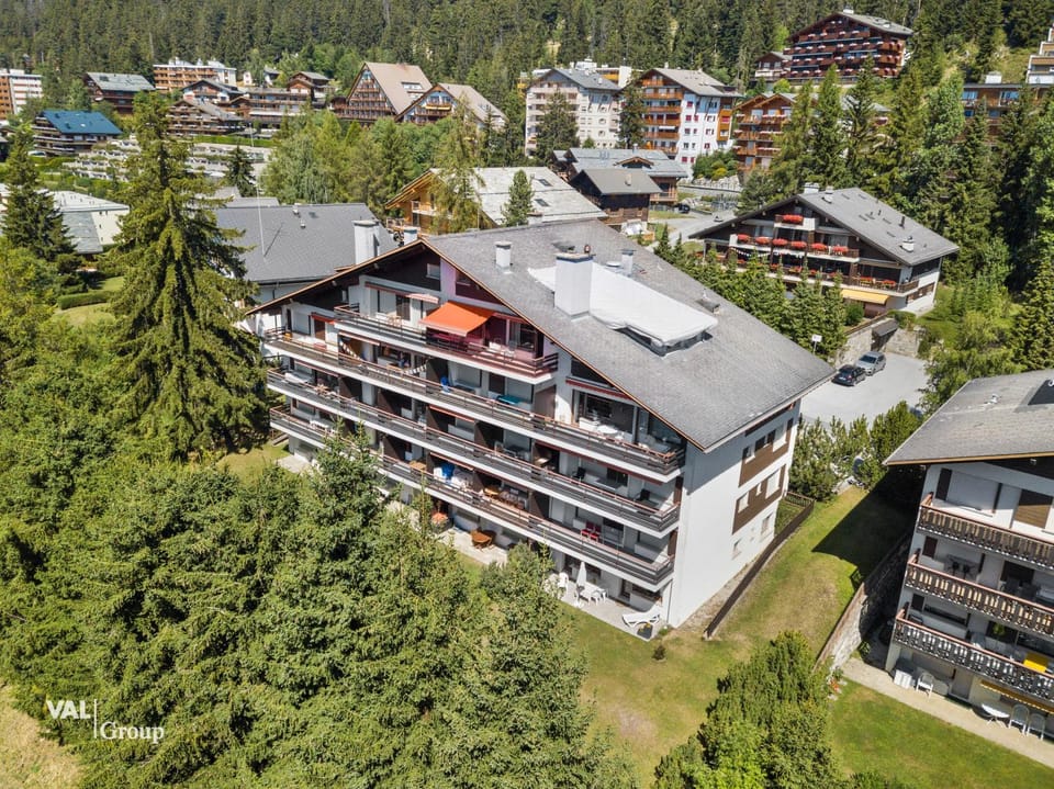Property building, Natural landscape, Bird's eye view