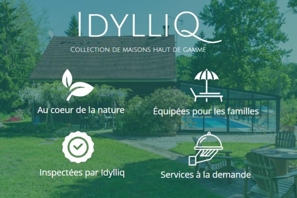Chalet 102 Piscine 365 jours - Collection Idylliq House in Normandy