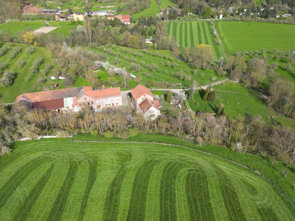 Natural landscape, Bird's eye view