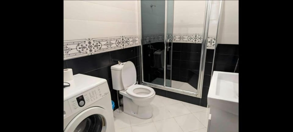 Shower, Toilet, Bathroom, bidet, washing machine, dryer