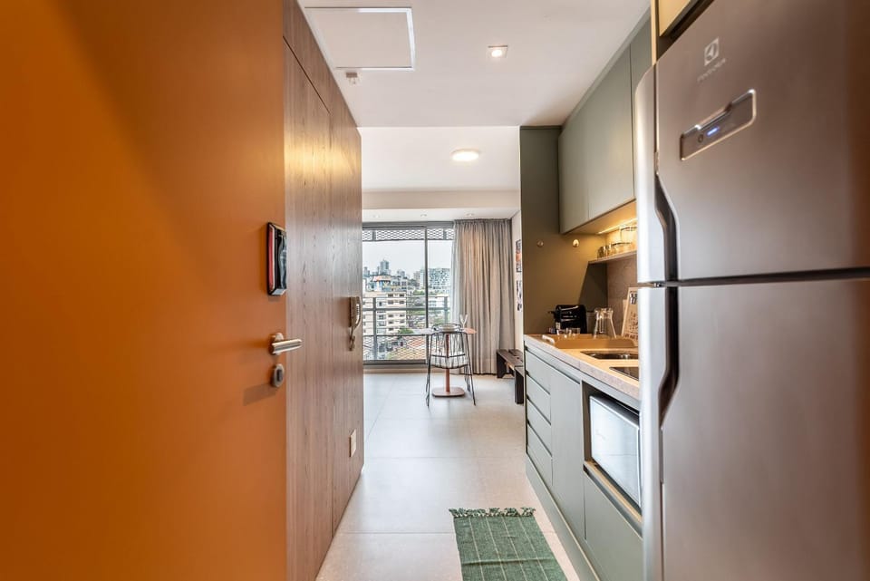 Elegant Studio in Pinheiros near the Metro House in Sao Paulo City