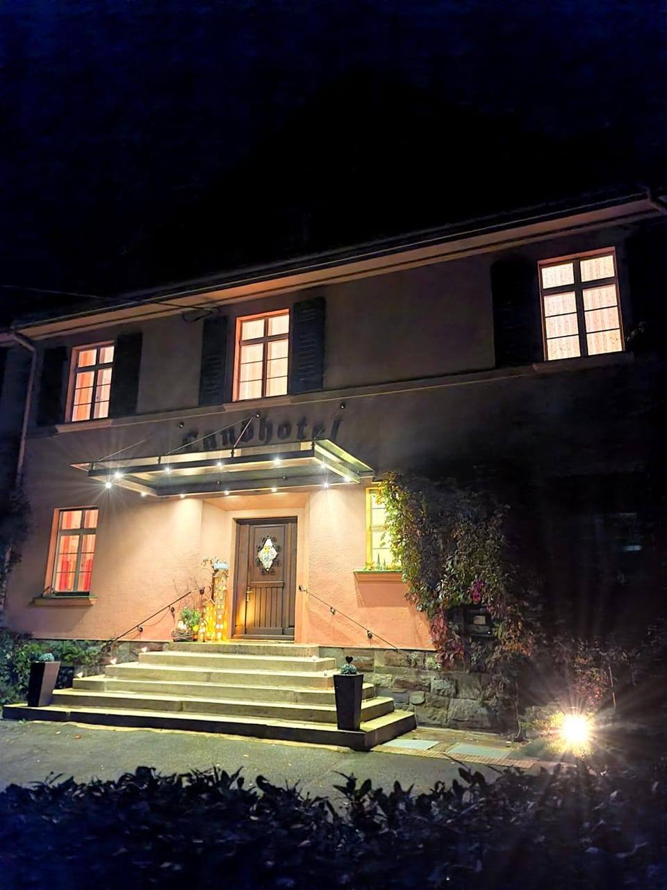 Property building, Night