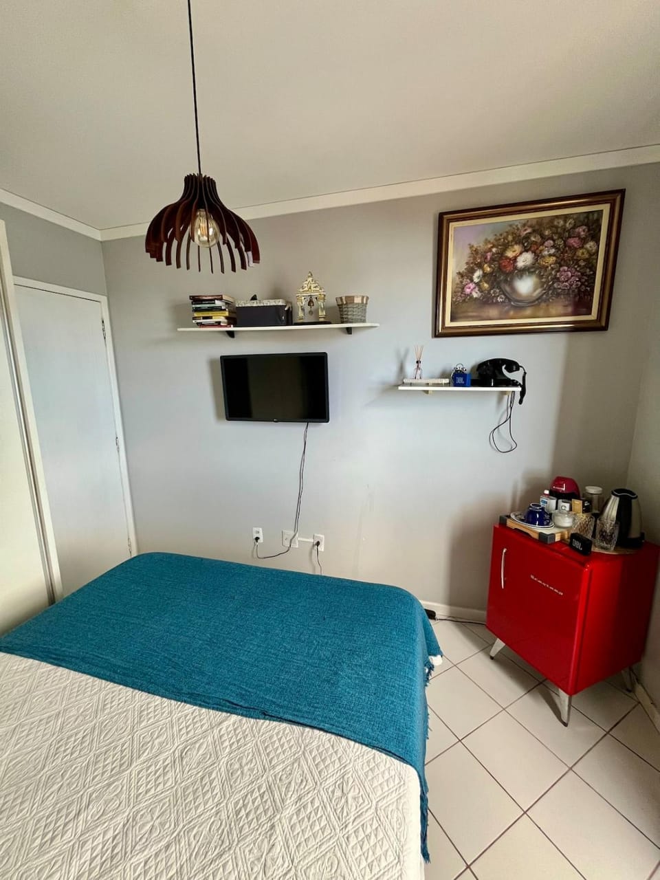 Bed, TV and multimedia, Photo of the whole room, Bedroom, minibar