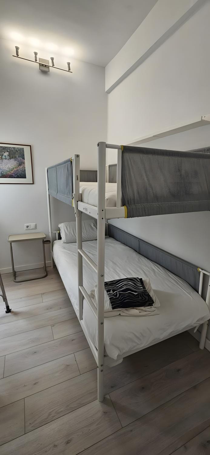 Property building, Living room, Bedroom