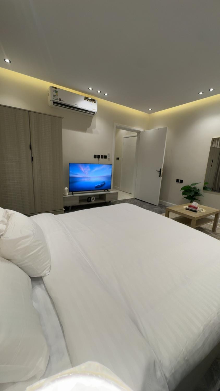 TV and multimedia, Photo of the whole room, Evening entertainment, Bedroom, wardrobe, air conditioner
