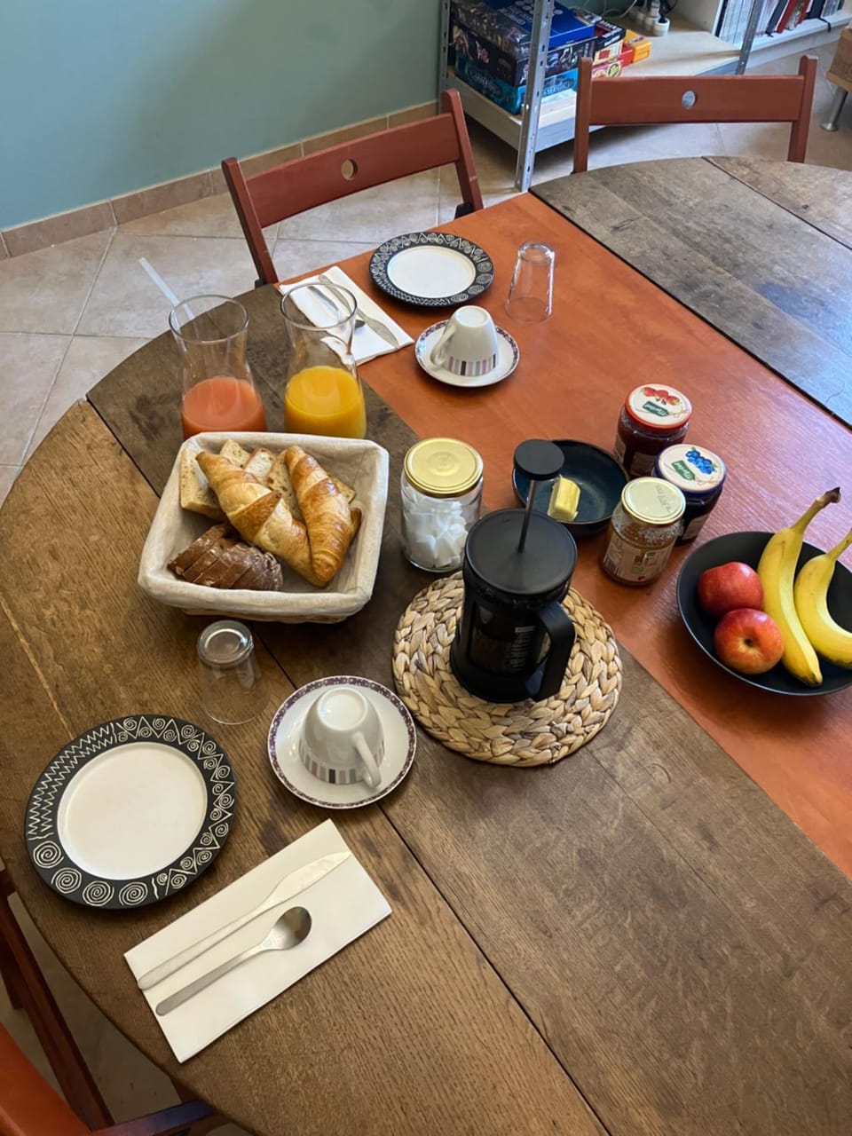 Breakfast, Breakfast, Continental breakfast, Continental breakfast