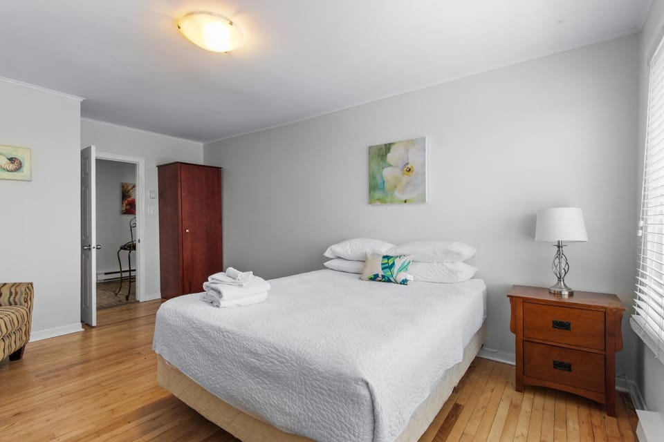 Modern 2BR Suite Parking Laundry Apartment hotel in St Johns