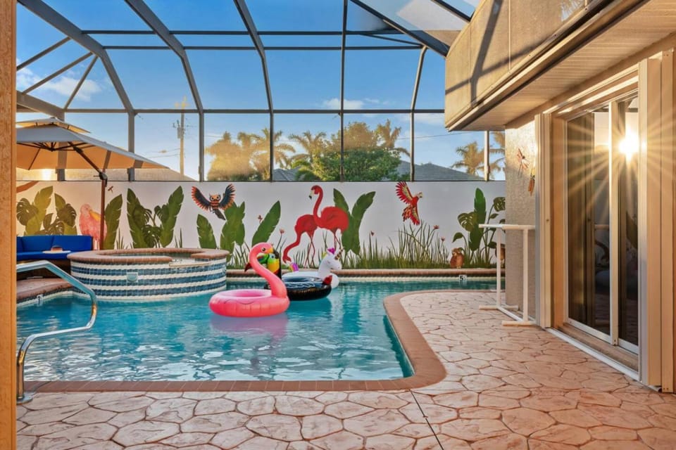 Swimming pool, Inner courtyard view