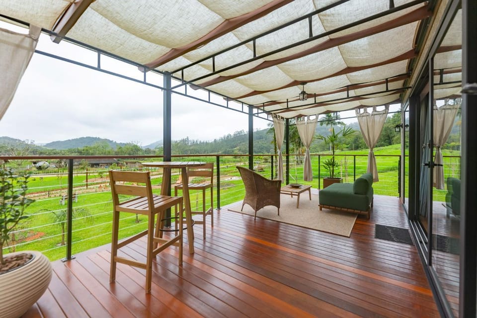 Balcony/Terrace, Garden view