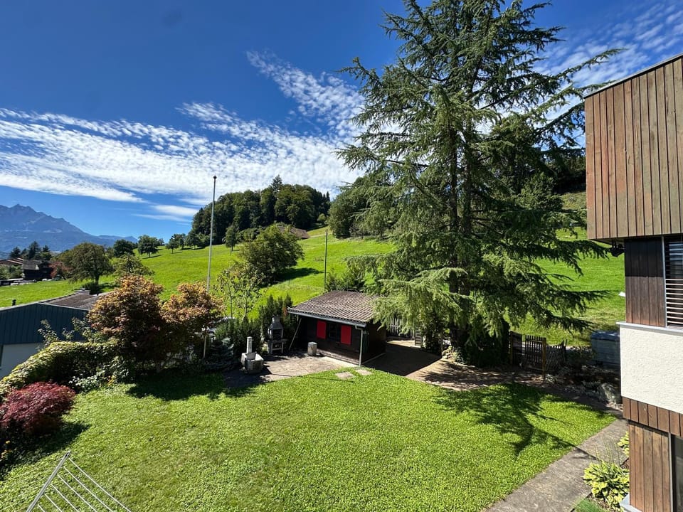 Beautiful apartment near Luzern, view to Rigi,Pilatus Mountain Apartment in Lucerne