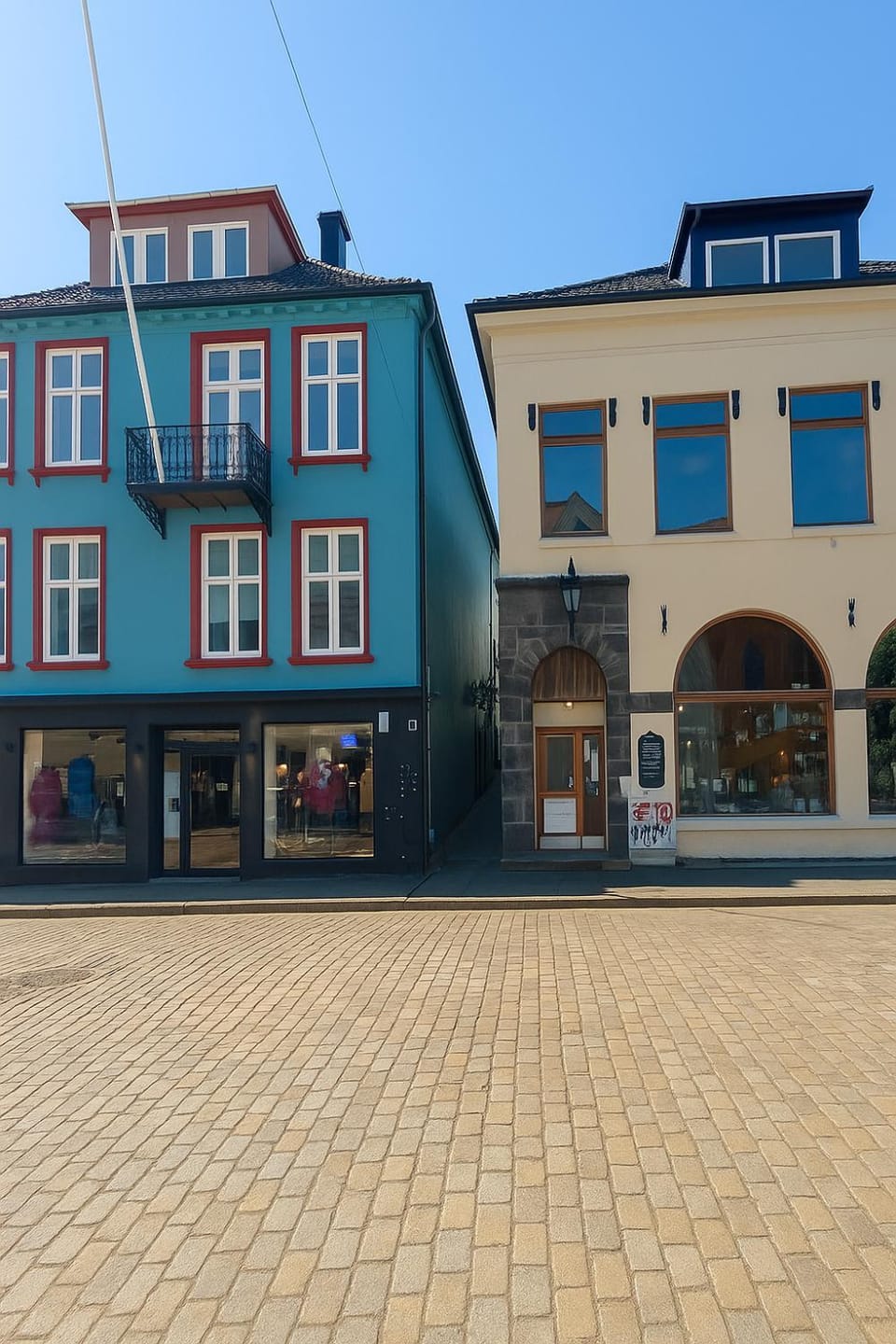 Facade/entrance, Location