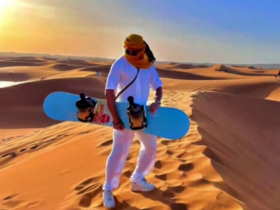 Luxury Dune's Camp Luxury tent in Morocco