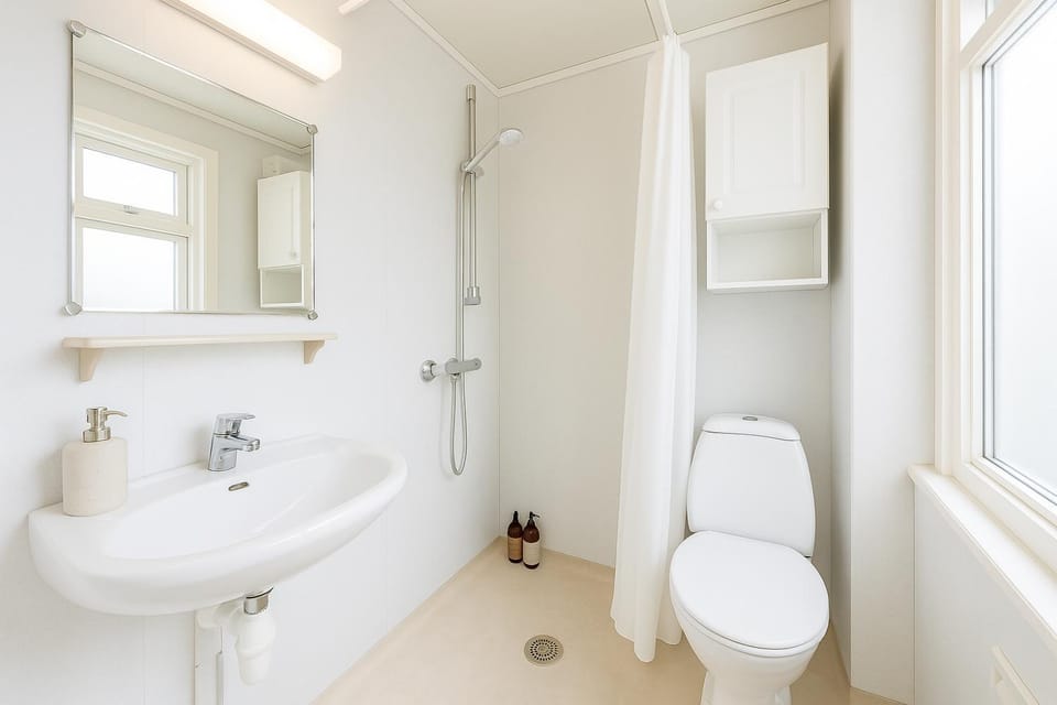 Shower, Toilet, Bathroom, towels