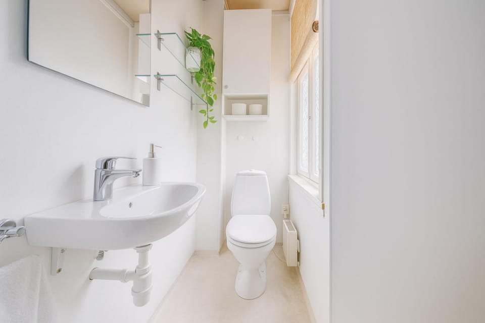 Toilet, Bathroom, towels