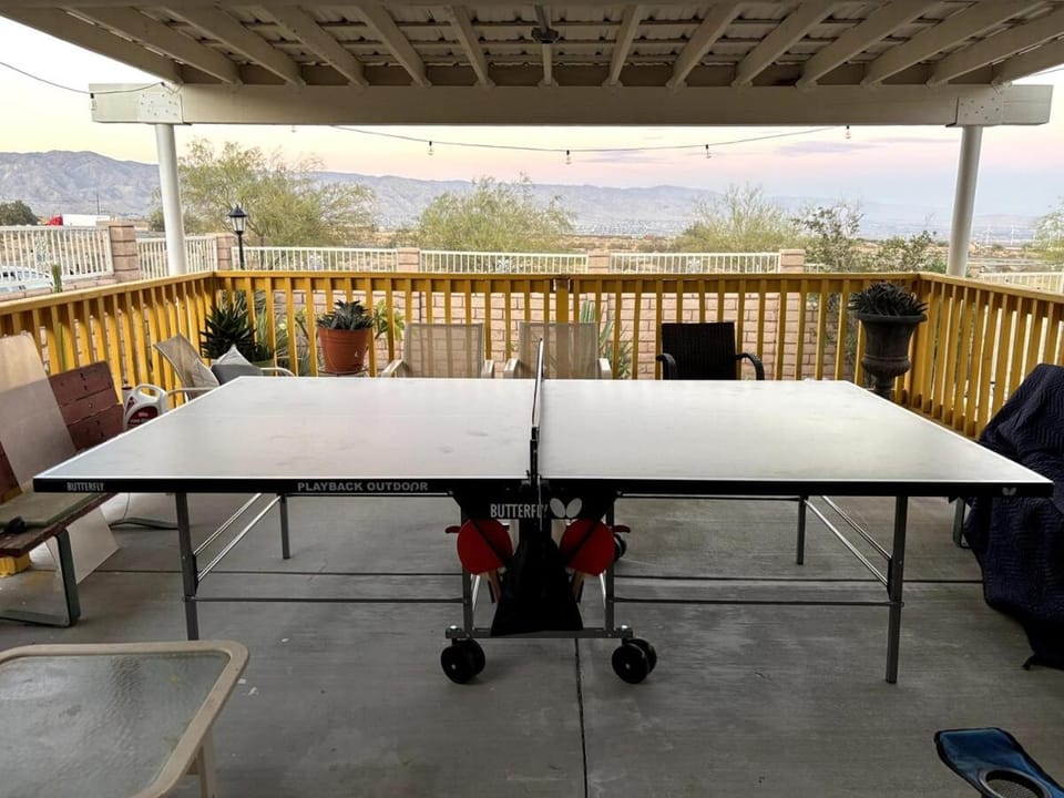 Natural landscape, Table tennis, Balcony/Terrace