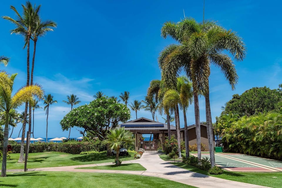 Wailea Ekahi 12D - Budget Friendly Ocean View Studio w/ Lanai, Kitchen, WD, & AC House in Wailea