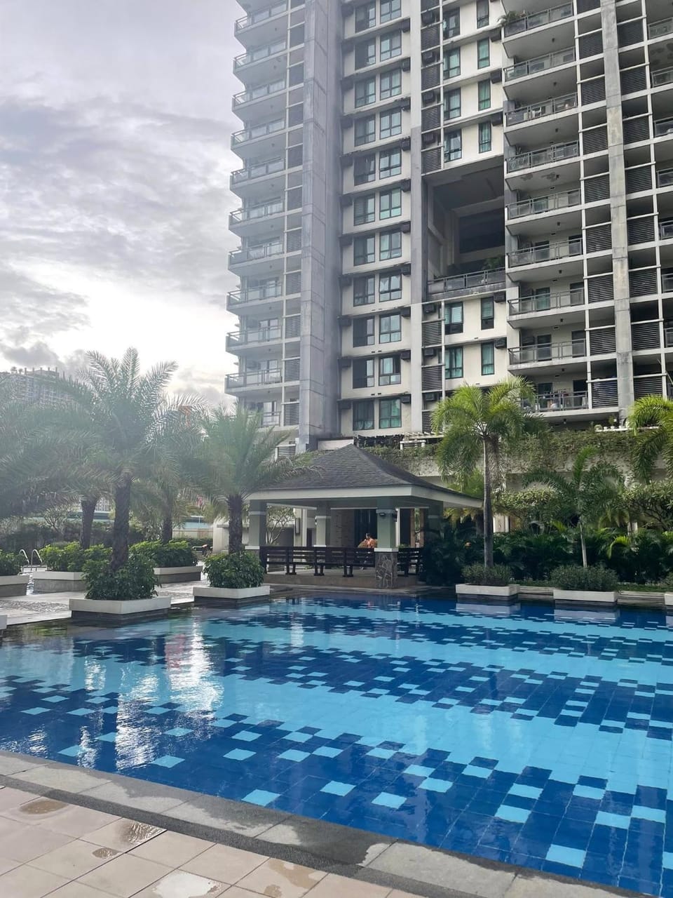 Property building, Pool view, Swimming pool