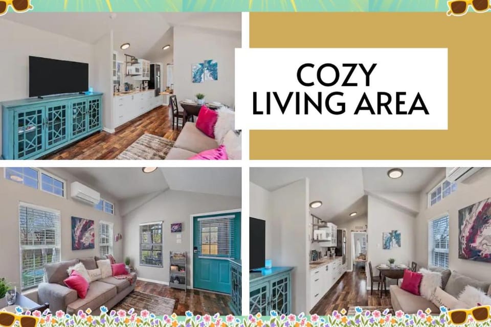 Steps from the Water, Fenced Yard, Patio Deck & Fire Pit House in New Braunfels