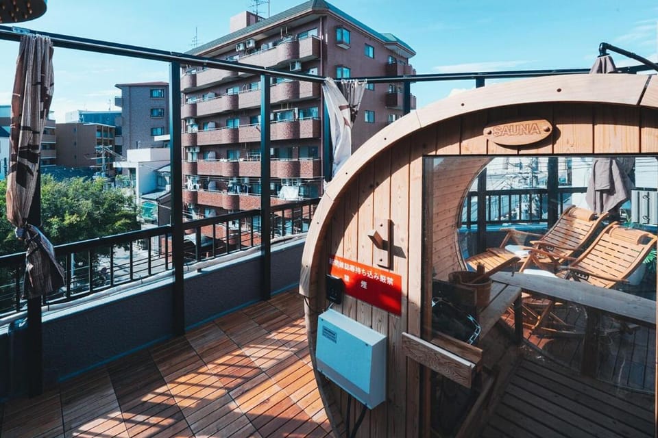 Yuri no Yado 201 Sauna JR Teradacho 3 min walk Tennoji Area Osaka Center! New building perfect for a comfortable stay! Villa in Shizuoka Prefecture