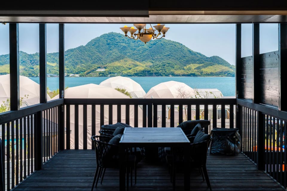LIT shimanami リットシマナミ Luxury tent in Hiroshima Prefecture