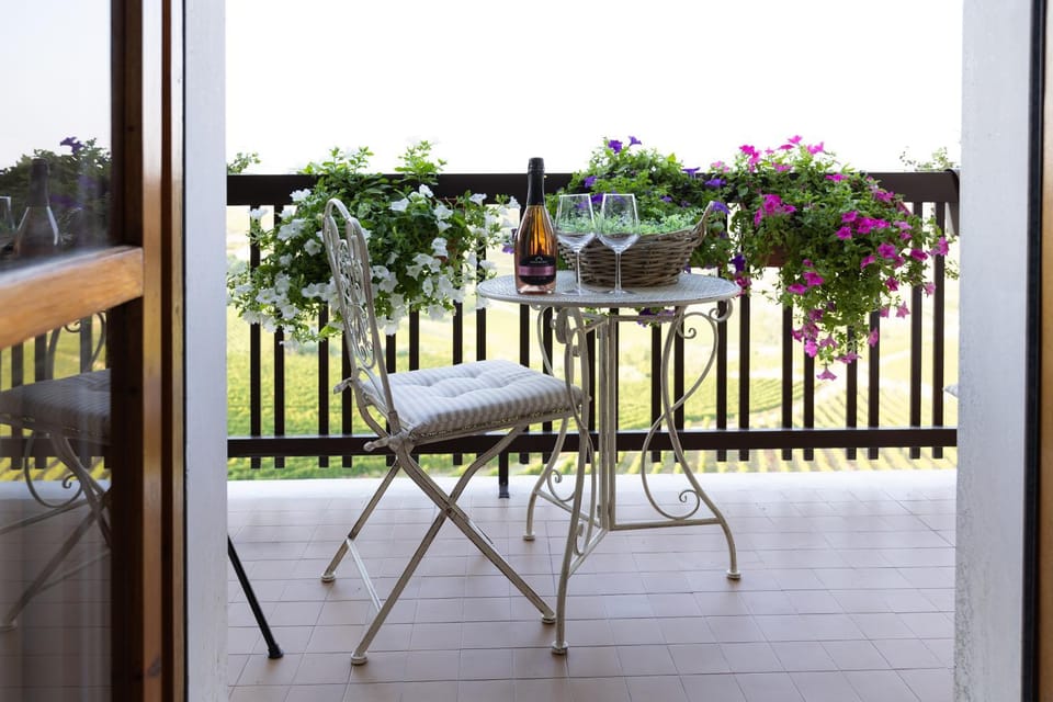 High Views at Castel Rocchero Apartment in Piedmont