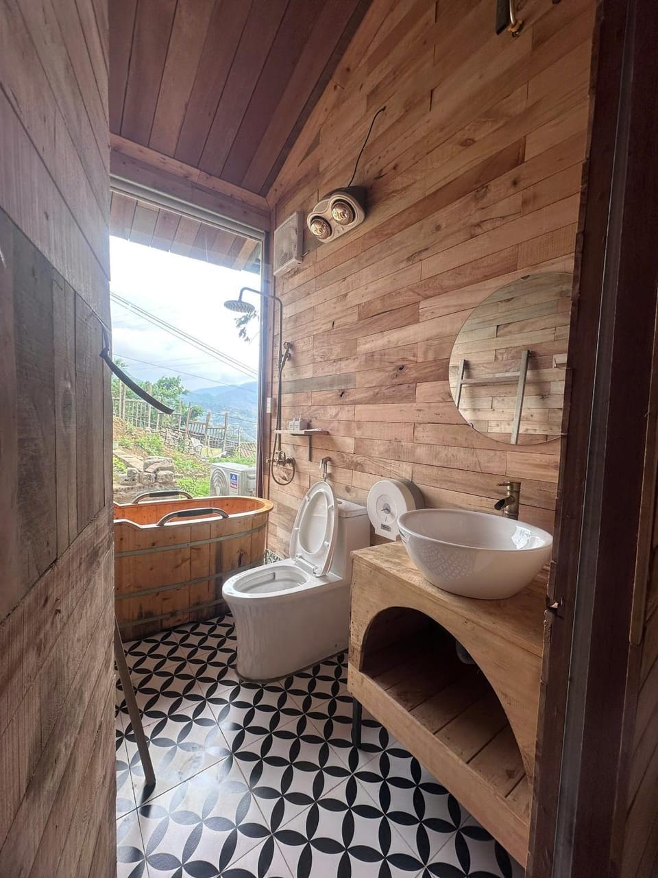 Toilet, Natural landscape, Bathroom