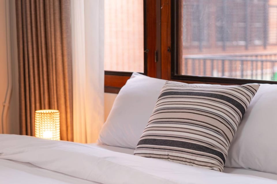 Bed, Decorative detail, Bedroom