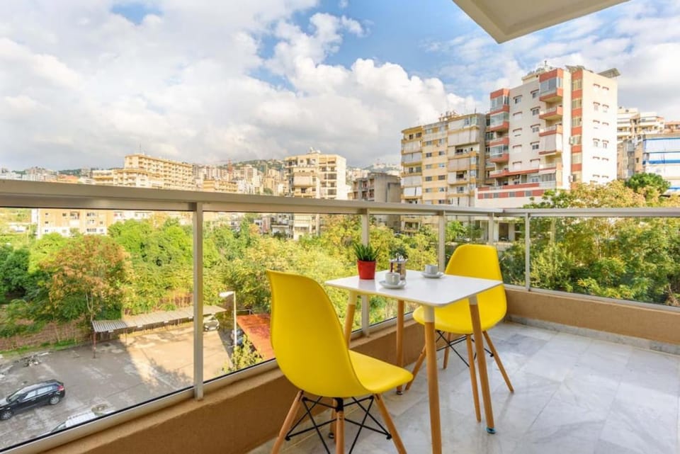 Balcony/Terrace, Dining area, City view