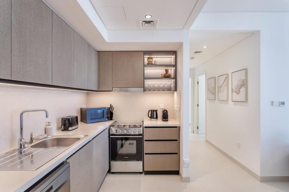 Coffee/tea facilities, Kitchen or kitchenette, dishwasher, oven, toaster