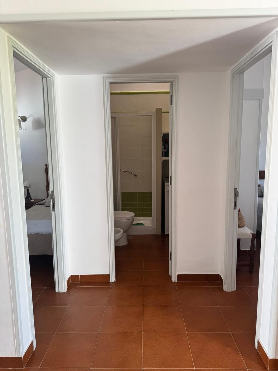 Bathroom, Living room