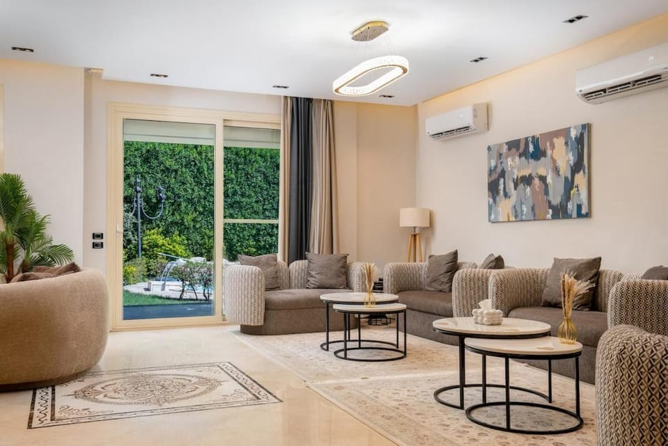 Luxury Family Villa with Private Pool in Sheikh Zayed Khan Villa in Egypt