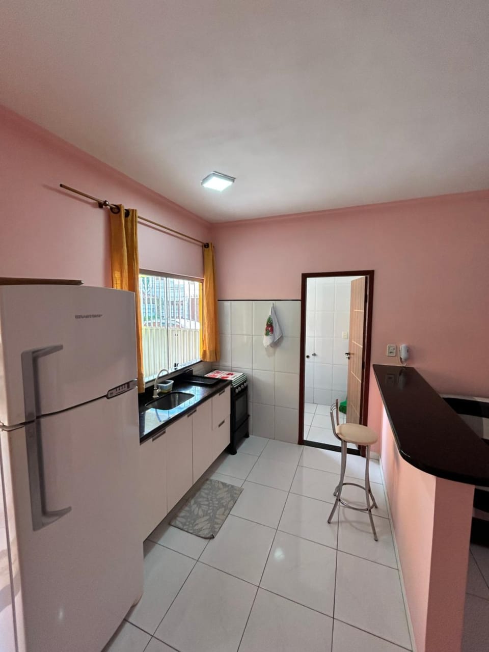 Kitchen or kitchenette, oven, stove