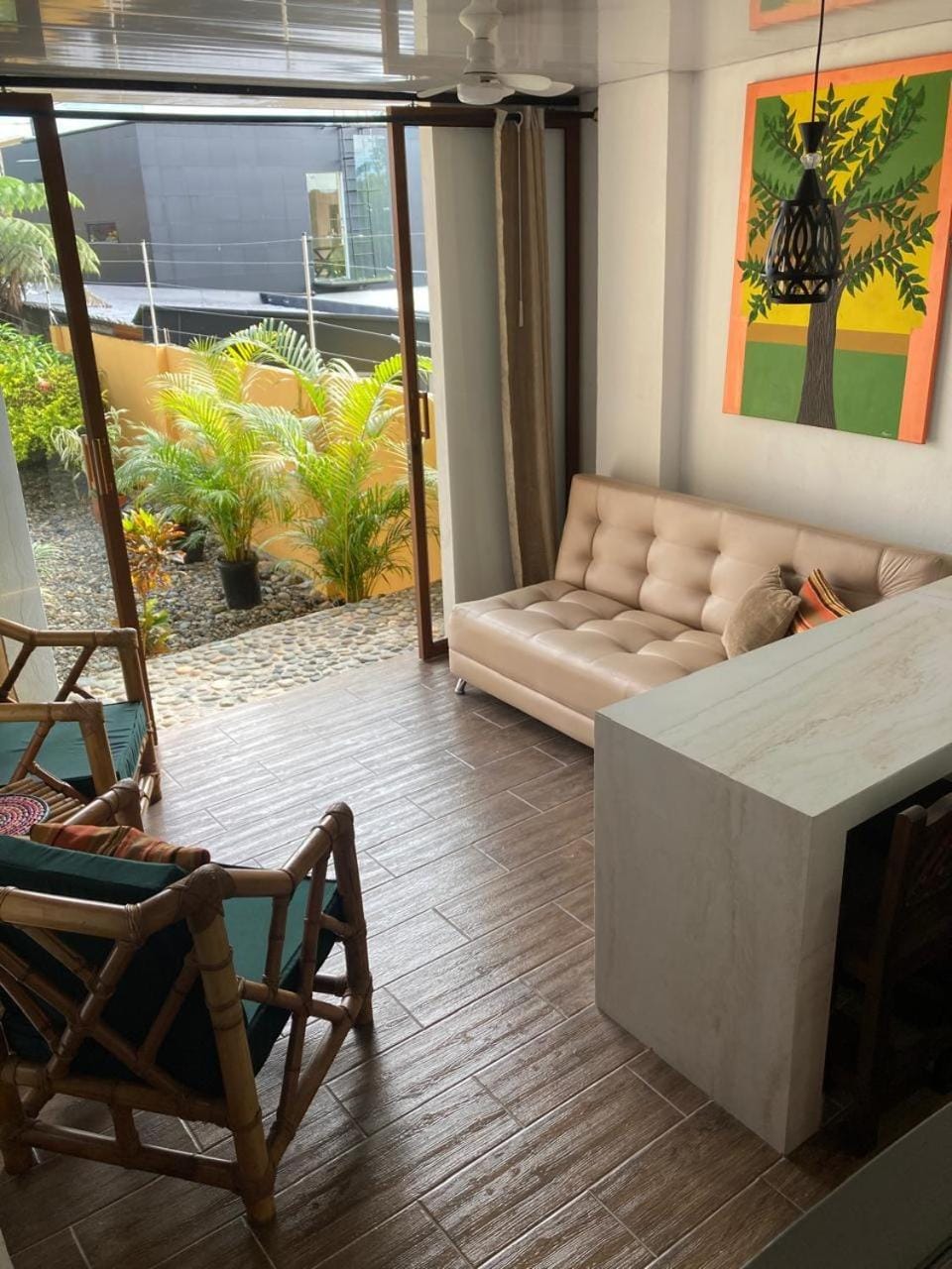 Living room, Garden view