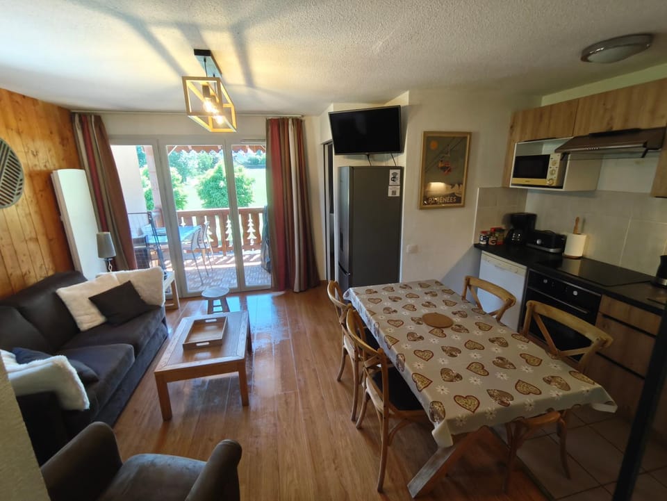 Appartement meublé T3 avec terrasse vue montagne Apartment in Luz-Saint-Sauveur