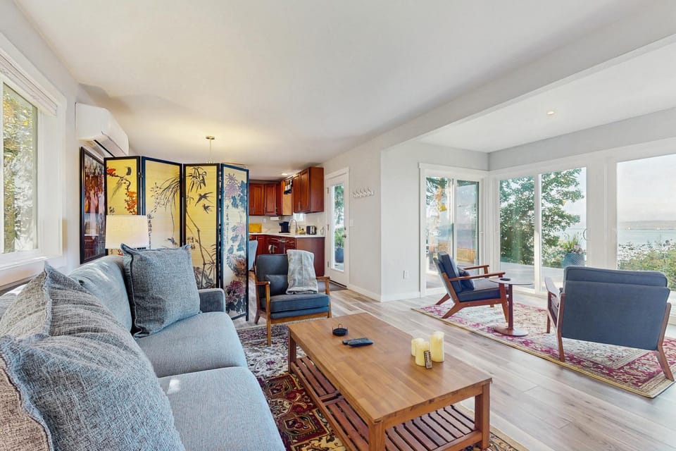 Sunset and Cedar House in Hansville