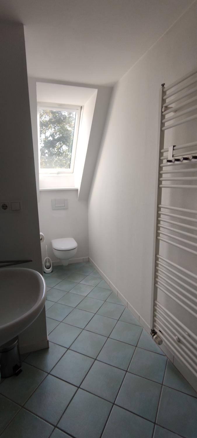 Property building, Bathroom, Living room