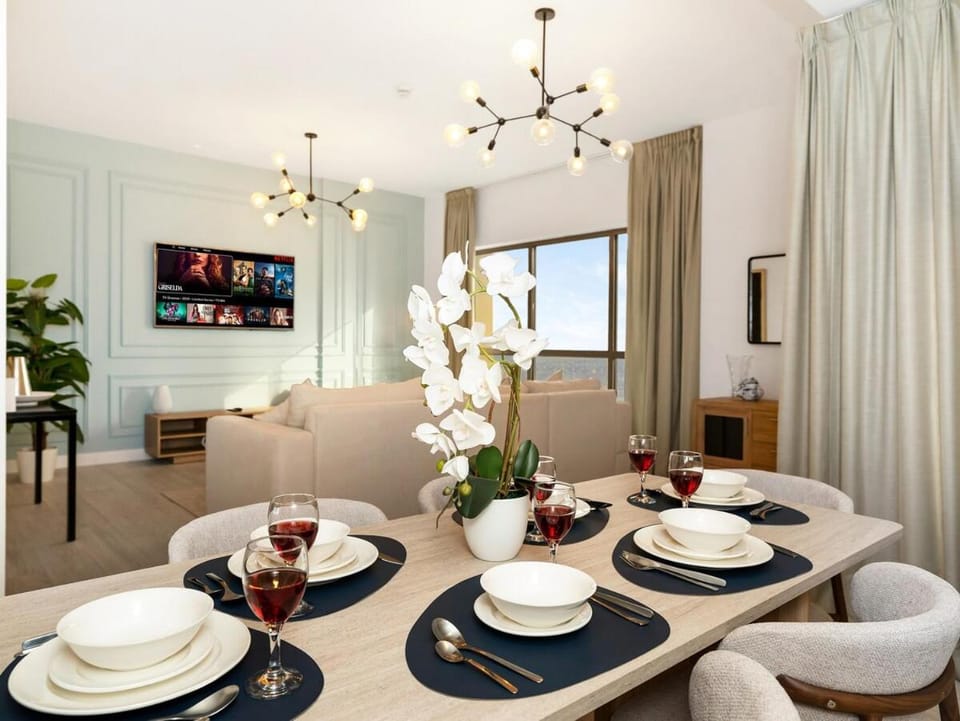 JBR Beachfront with Full Sea and Ain Dubai View Apartment in Dubai