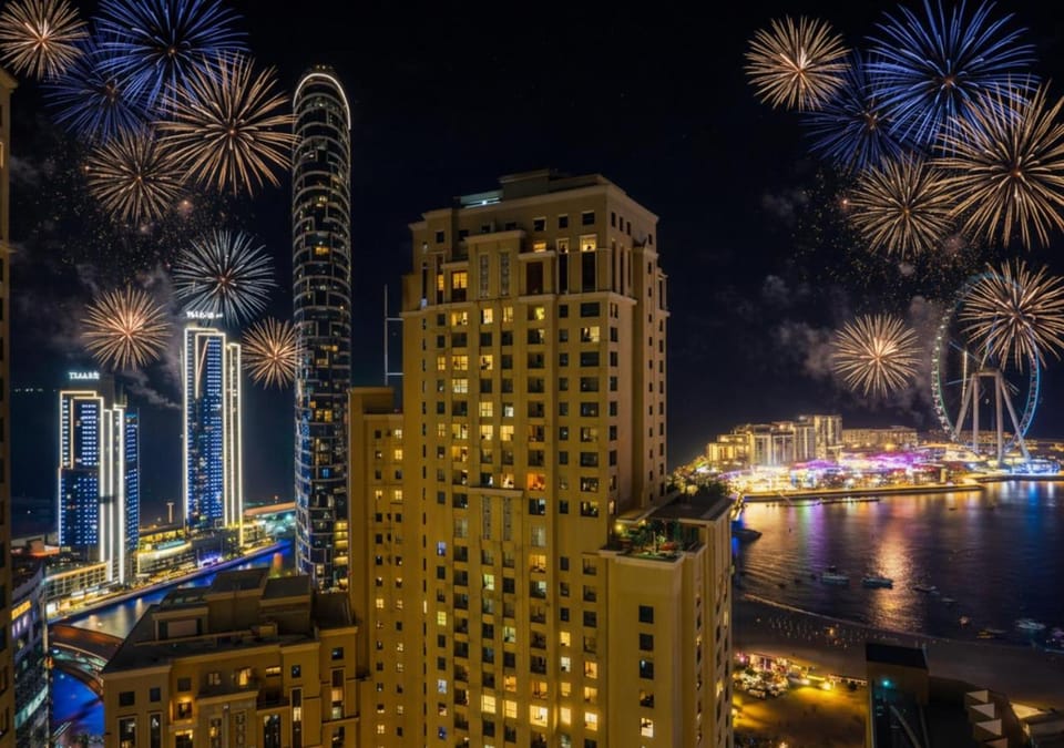 JBR Beachfront with Full Sea and Ain Dubai View Apartment in Dubai