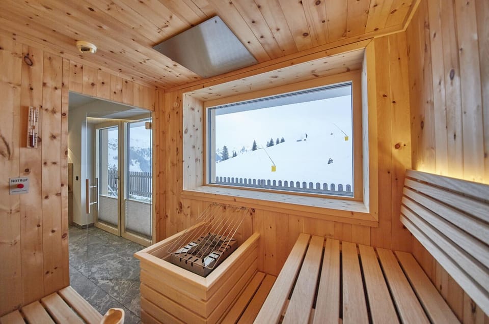 Winter, Sauna