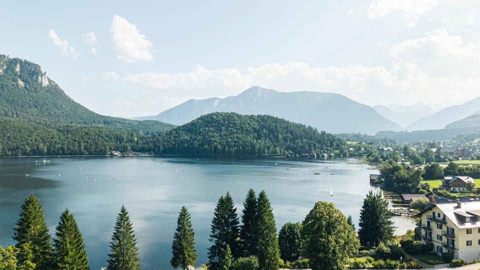 Nearby landmark, Spring, Bird's eye view, Lake view
