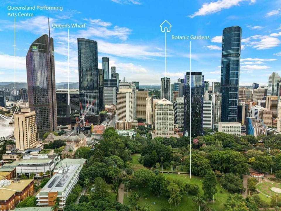 Property building, Bird's eye view, City view