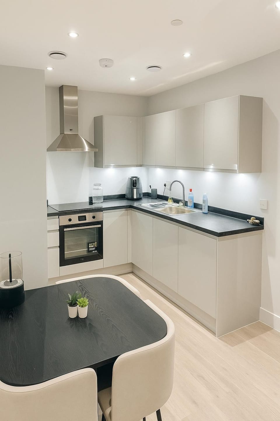 Modern 2 Bed Retreat with Balcony only 20 mins to Central London Apartment in Barking