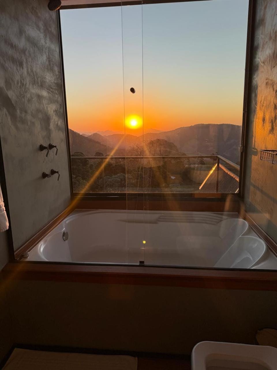 Bathroom, Sunset