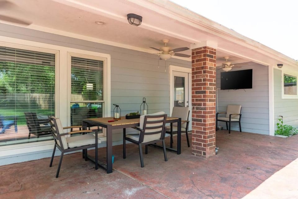 Home in League City, TX with firepit & grill House in League City