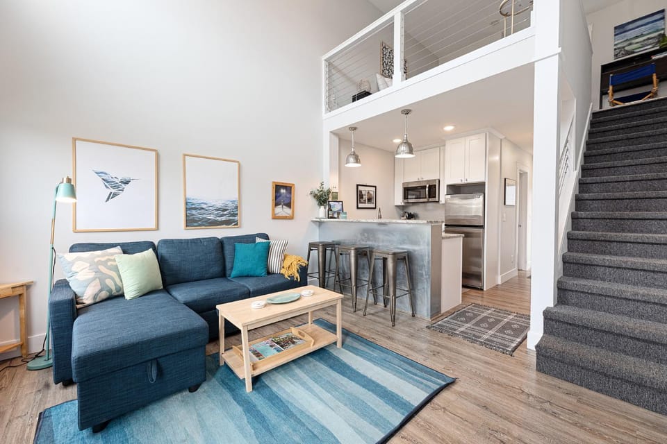 Nordic Nest at City Limit Lofts - Walk & Bike to Downtown Apartment in Traverse City