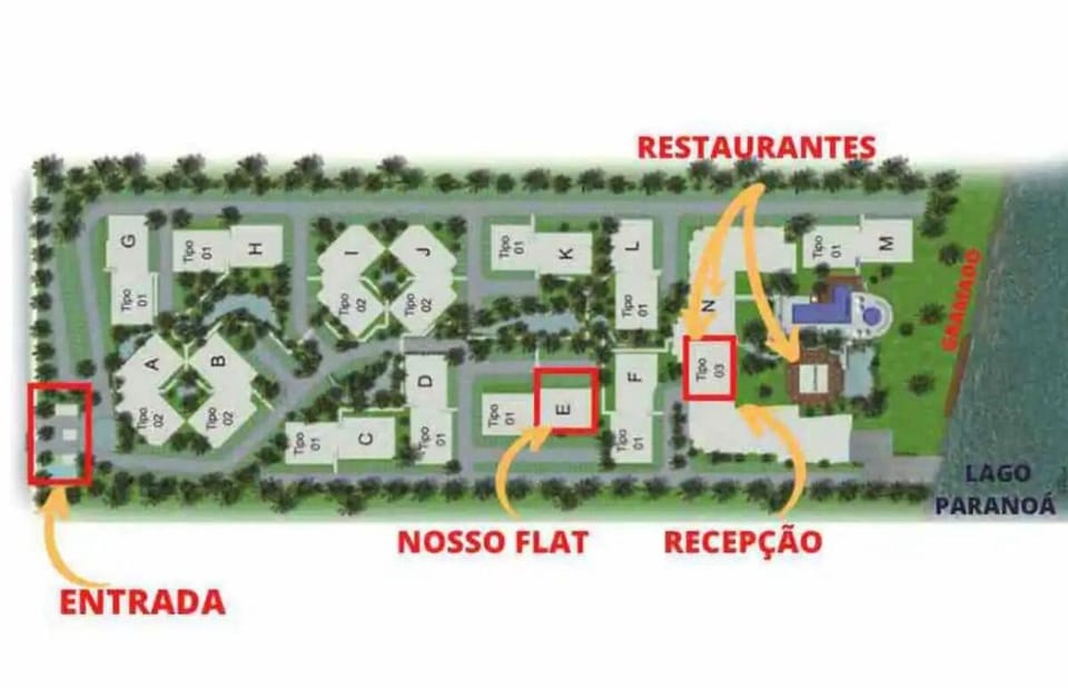 Life Resort, Trabalho e Lazer! Apartment in State of Goiás
