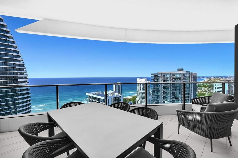 Day, View (from property/room), Balcony/Terrace, Dining area, Sea view