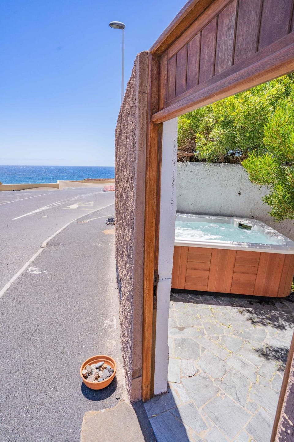 Natural landscape, Hot Tub, Sea view