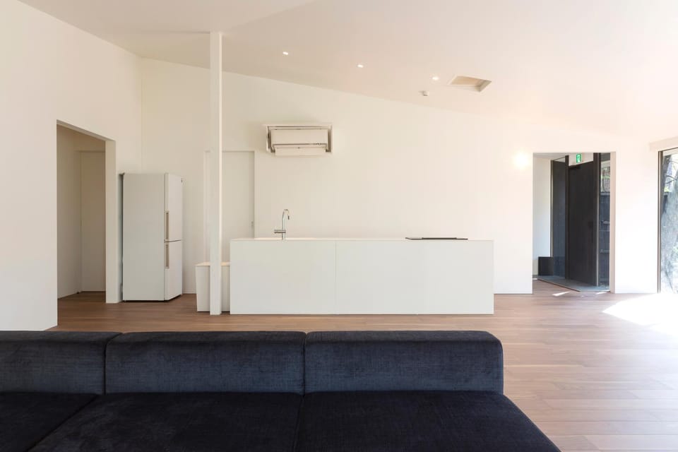 Kitchen or kitchenette, Living room