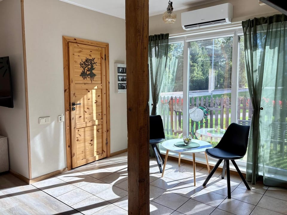 Living room, air conditioner
